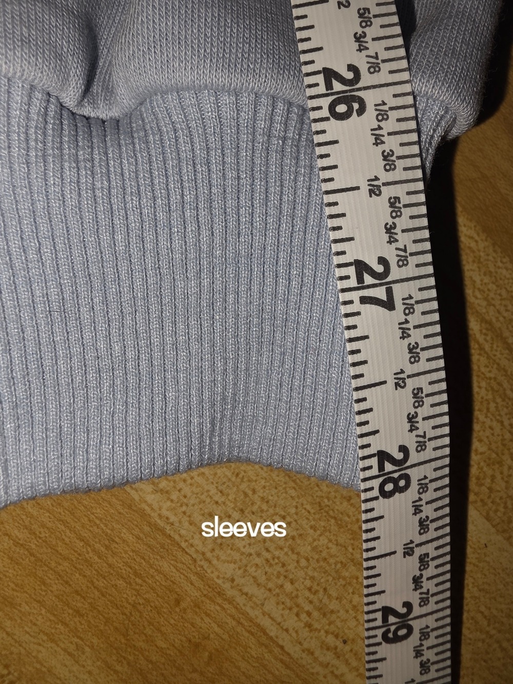 Rawrare Light Blue Lace Trim Hoodie Sweatshirt #HD10 - Picture 6 of 10